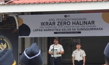 Kalapas Sungguminasa: Zero Halinar Harus Diimplementasikan, Bukan Sekadar Seremonial